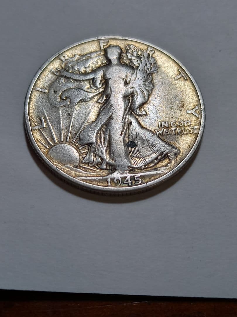 銀貨 ウォーキングリバティ ハーフダラー 三枚セットです