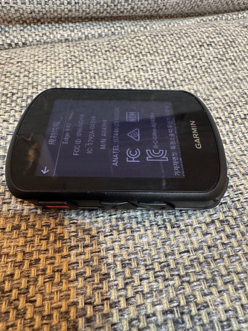 ほぼ未使用GARMIN Edge 840日本正規品 サイコンガーミン サイコン