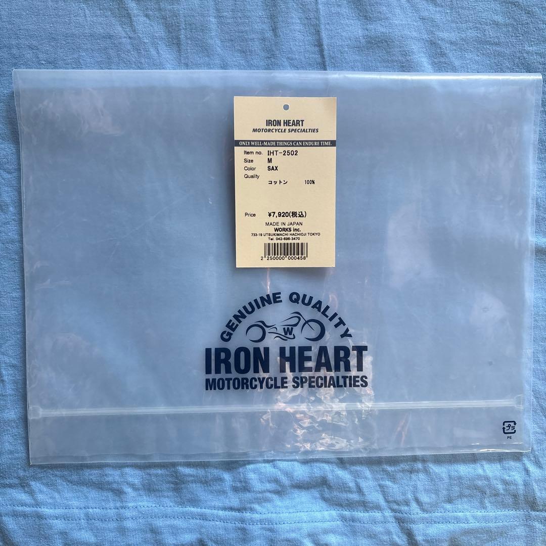 アイアンハート IRON HEART SAX Tシャツ Mサイズ 美品
