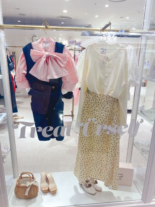 treat ürself ブラウス pink shirt