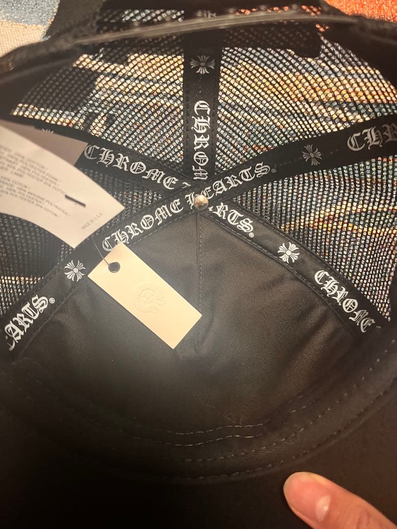 CHROME HEARTS クロムハーツ クロス メッシュキャップ
