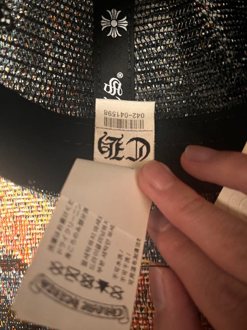 CHROME HEARTS クロムハーツ クロス メッシュキャップ