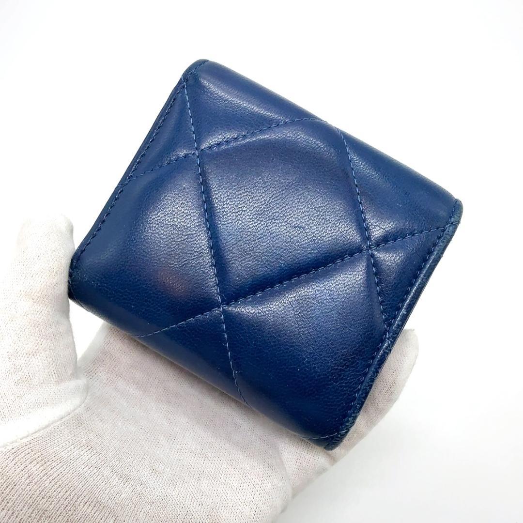 ◇シャネル◇ラムスキン/ディズヌフ/コンパクトウォレット/三つ折り財布/19