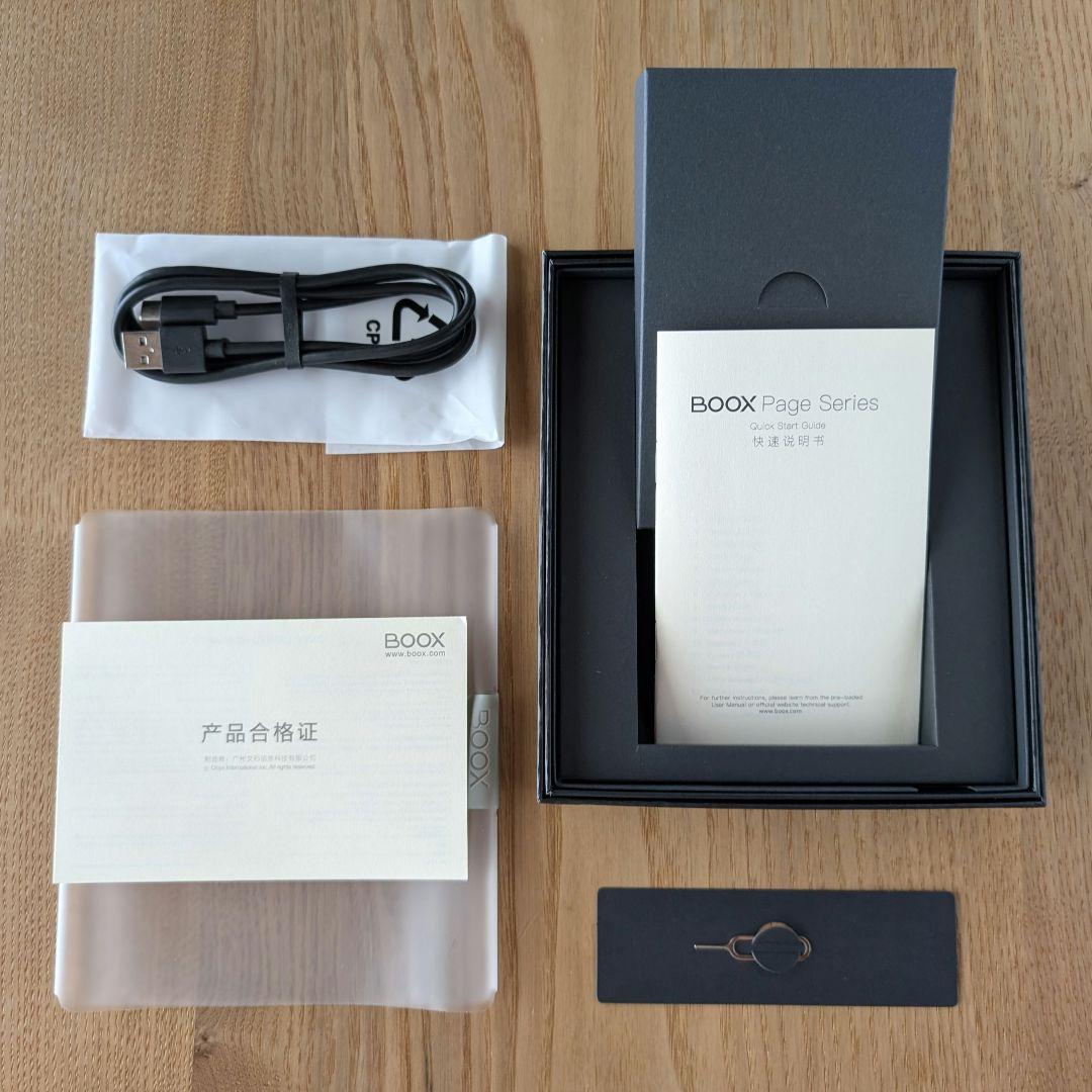 【本日限定価格！】Onyx BOOX Page 7インチ 電子書籍リーダー