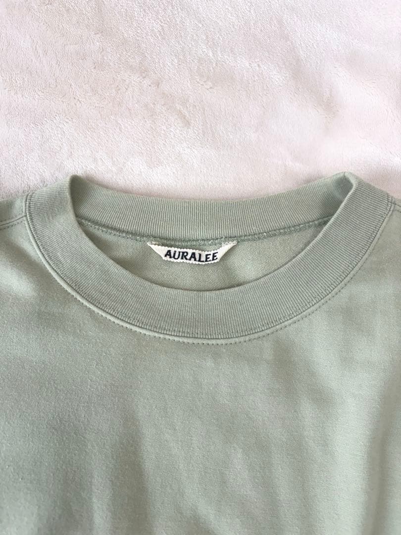オーラリー　半袖　スウェット　Tシャツ