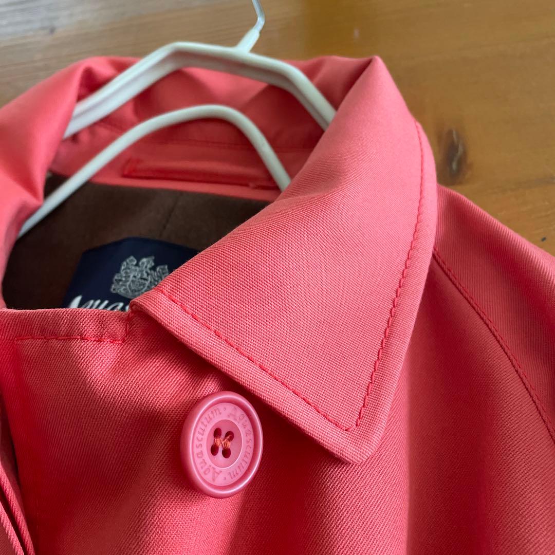 イギリス製　Aquascutum ステンカラーコート