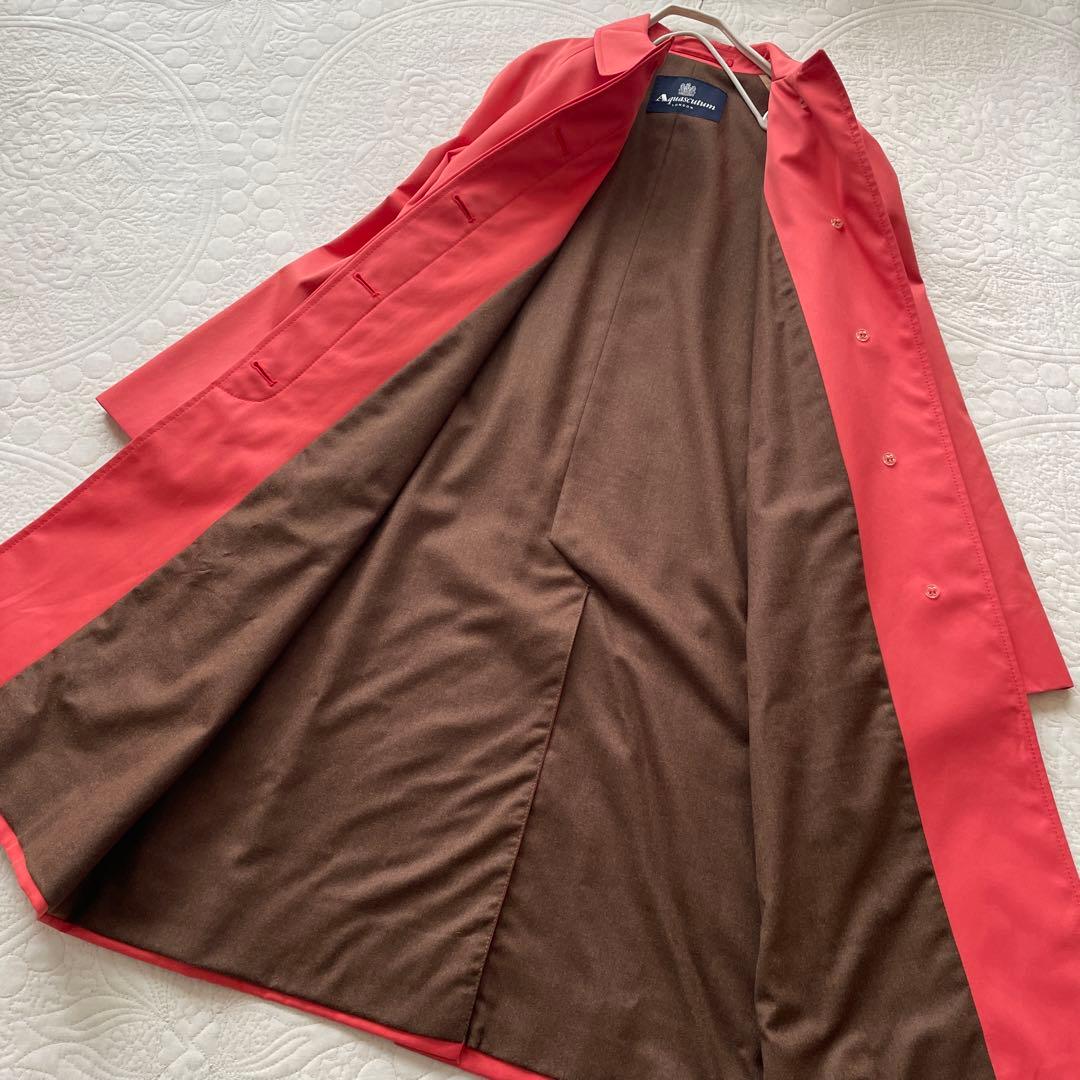 イギリス製　Aquascutum ステンカラーコート