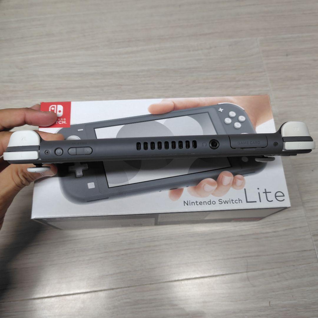 【ジャンク】修復歴ありswitch Lite スイッチライト グレー