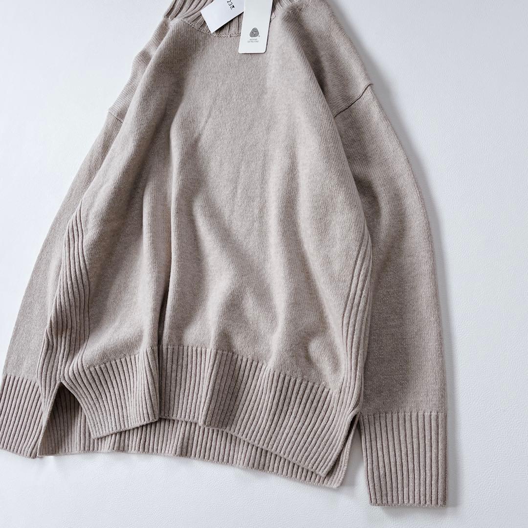 未使用✨タグ付き　24AW 23区 カシミヤブレンド　ハイネックニット