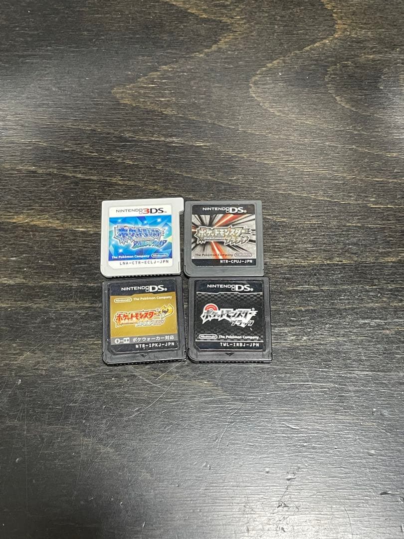 ポケットモンスター ゲーム 4本セット