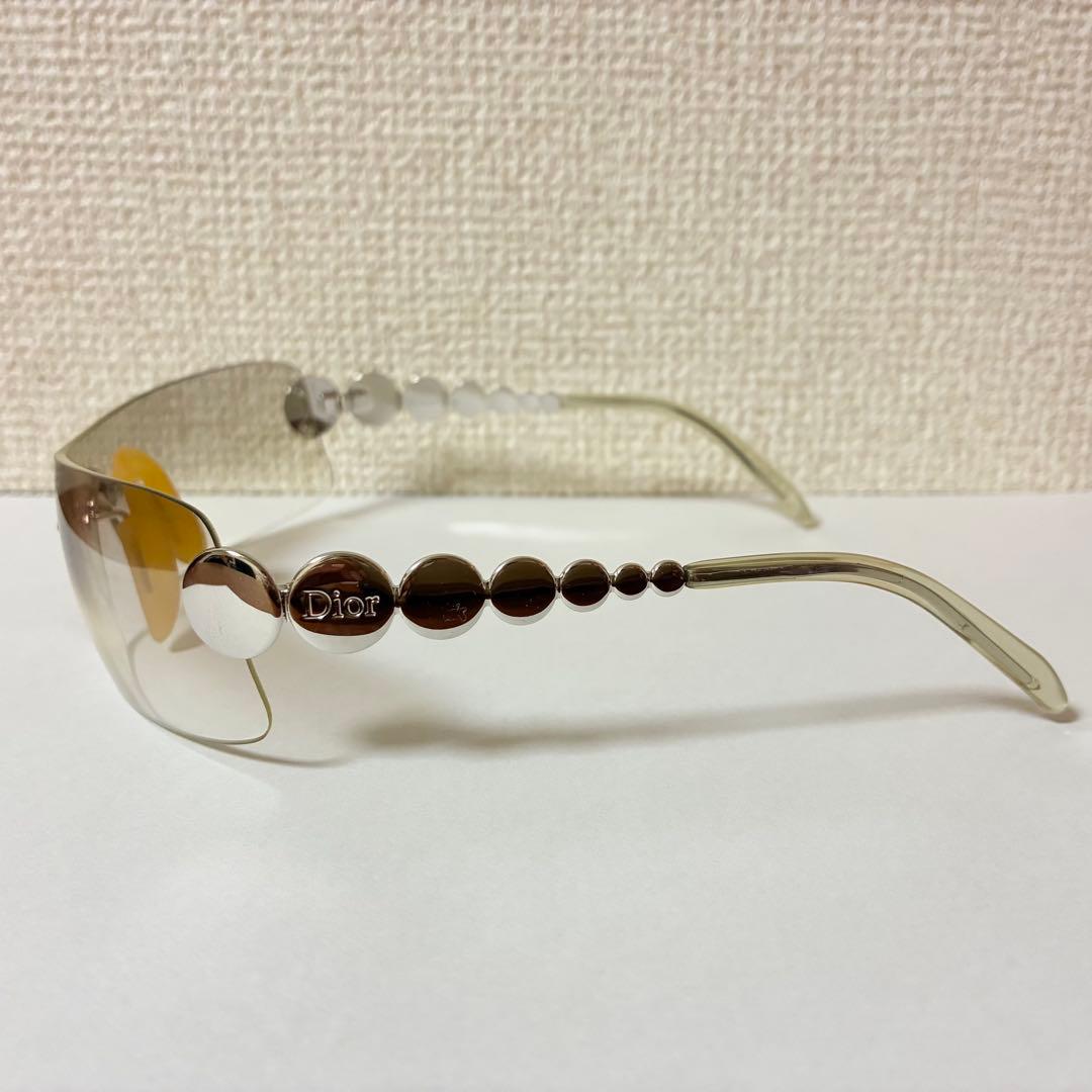 ￼美品【クリスチャンディオール】Y2K ジョンガリアーノ期 サングラス リムレス
