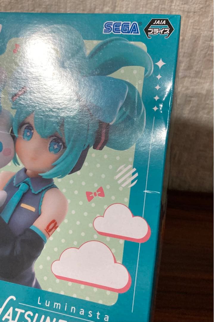 初音ミク×シナモロール　フィギュア　luminasta ちょこのせ