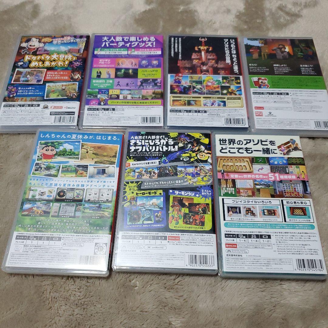 Switch　ゲームソフトセット スーパーマリオRPG　マイクラ　7点セット