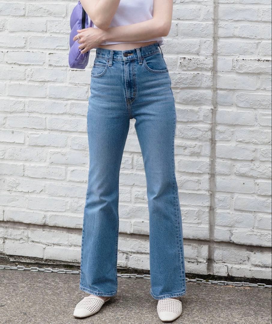 美品 Levi’s 70’s HIGH FLARE JEANS 23inch