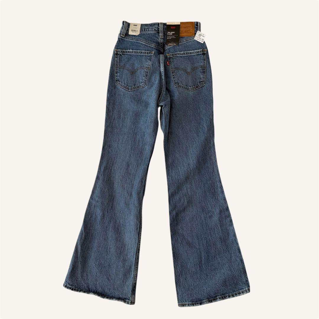 美品 Levi’s 70’s HIGH FLARE JEANS 23inch