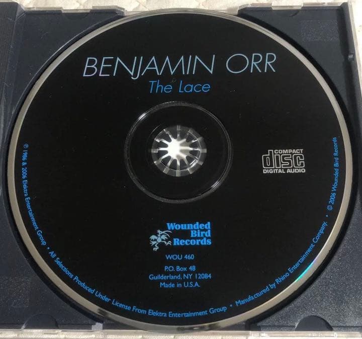 Benjamin Orr/ THE LACE/1986年/ THE CARS