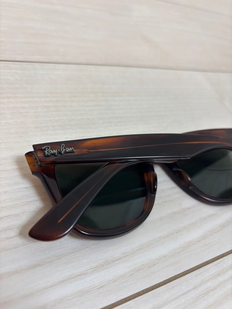 RAY-BAN WAYFARER B&L USA製ボシュロムセルフレームブラウン
