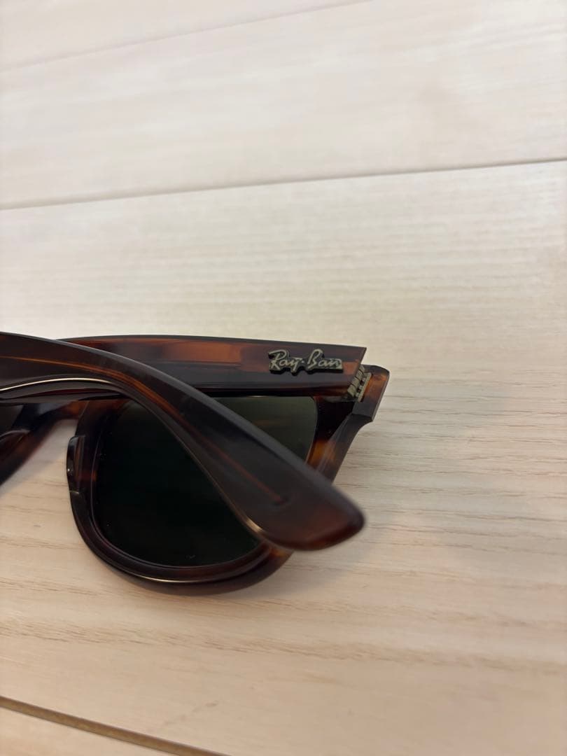 RAY-BAN WAYFARER B&L USA製ボシュロムセルフレームブラウン