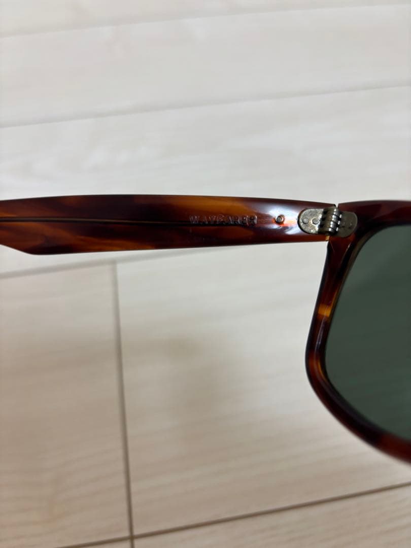 RAY-BAN WAYFARER B&L USA製ボシュロムセルフレームブラウン