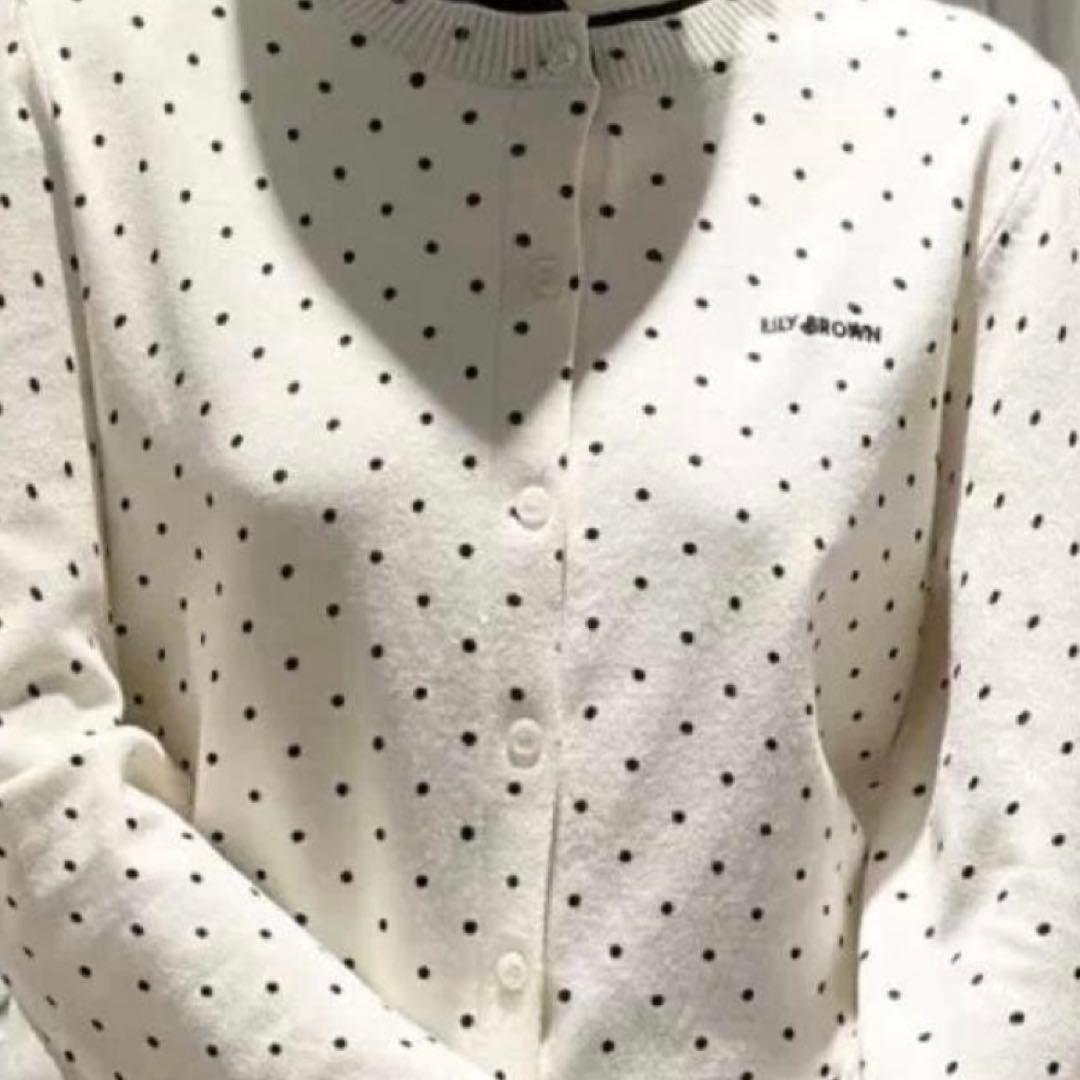 みみ様 カーディガン Fドット