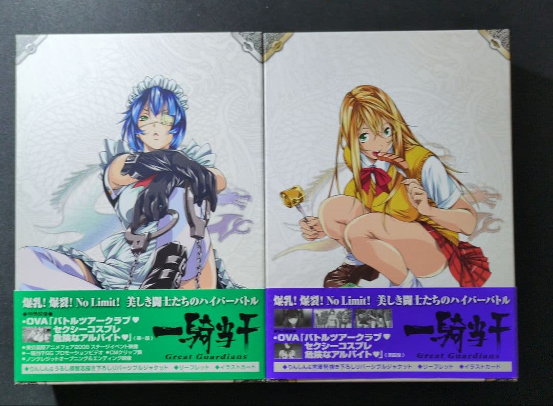 一騎当千 DVD&Blu-rayセット　『ＧＧ全6巻』『ＸＸ零巻』『ＥＥ』