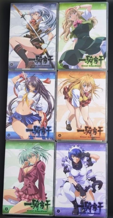 一騎当千 DVD&Blu-rayセット　『ＧＧ全6巻』『ＸＸ零巻』『ＥＥ』