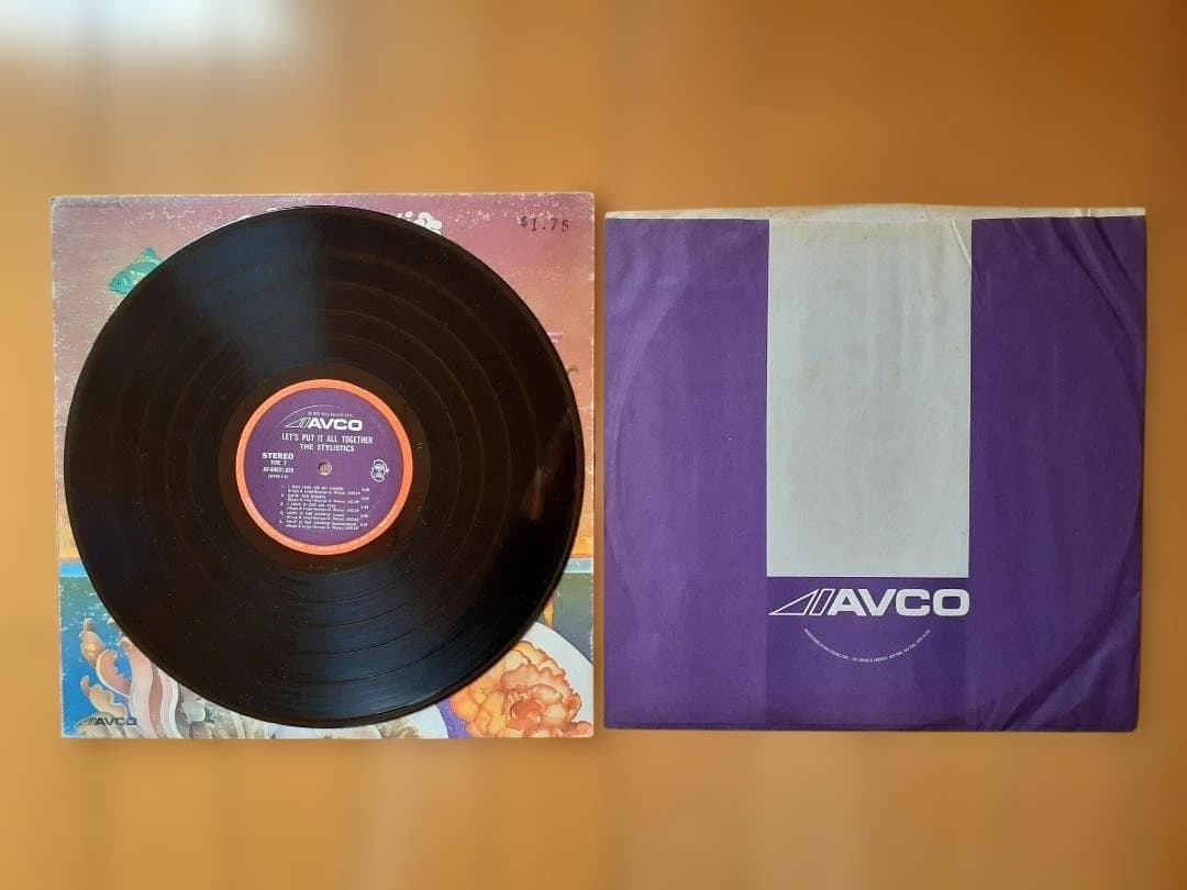 The Stylistics 3枚組レコードセット