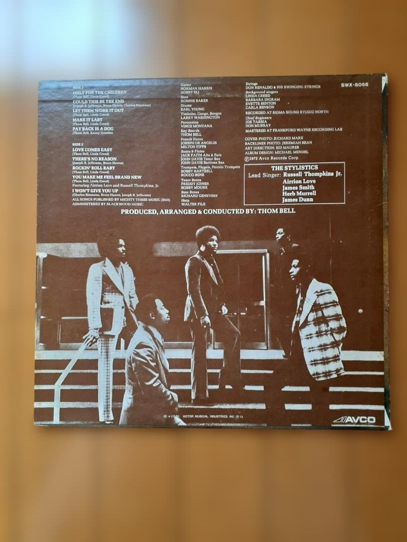 The Stylistics 3枚組レコードセット