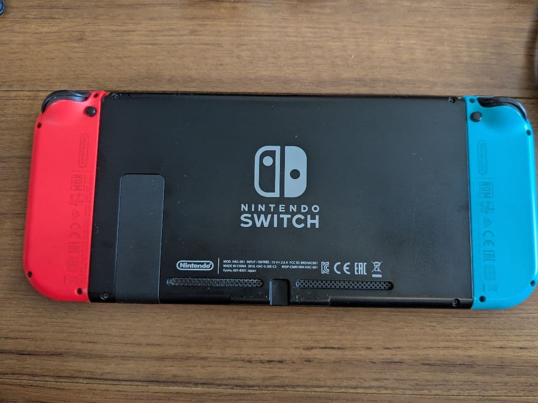 Nintendo Switch 本体 赤/青 Joy-Con付き：訳あり