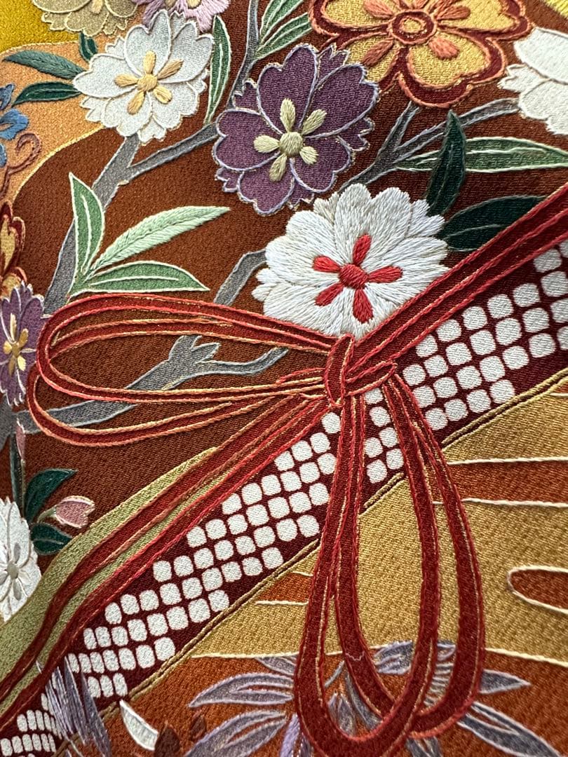 S*u様 正絹 振袖 刺繍 麗光刺繍 蘇州刺繍 相良刺繍