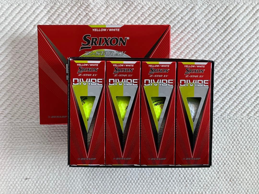 ■ 【新品・未使用】スリクソン Z-STAR XV DIVIDE 2ダース