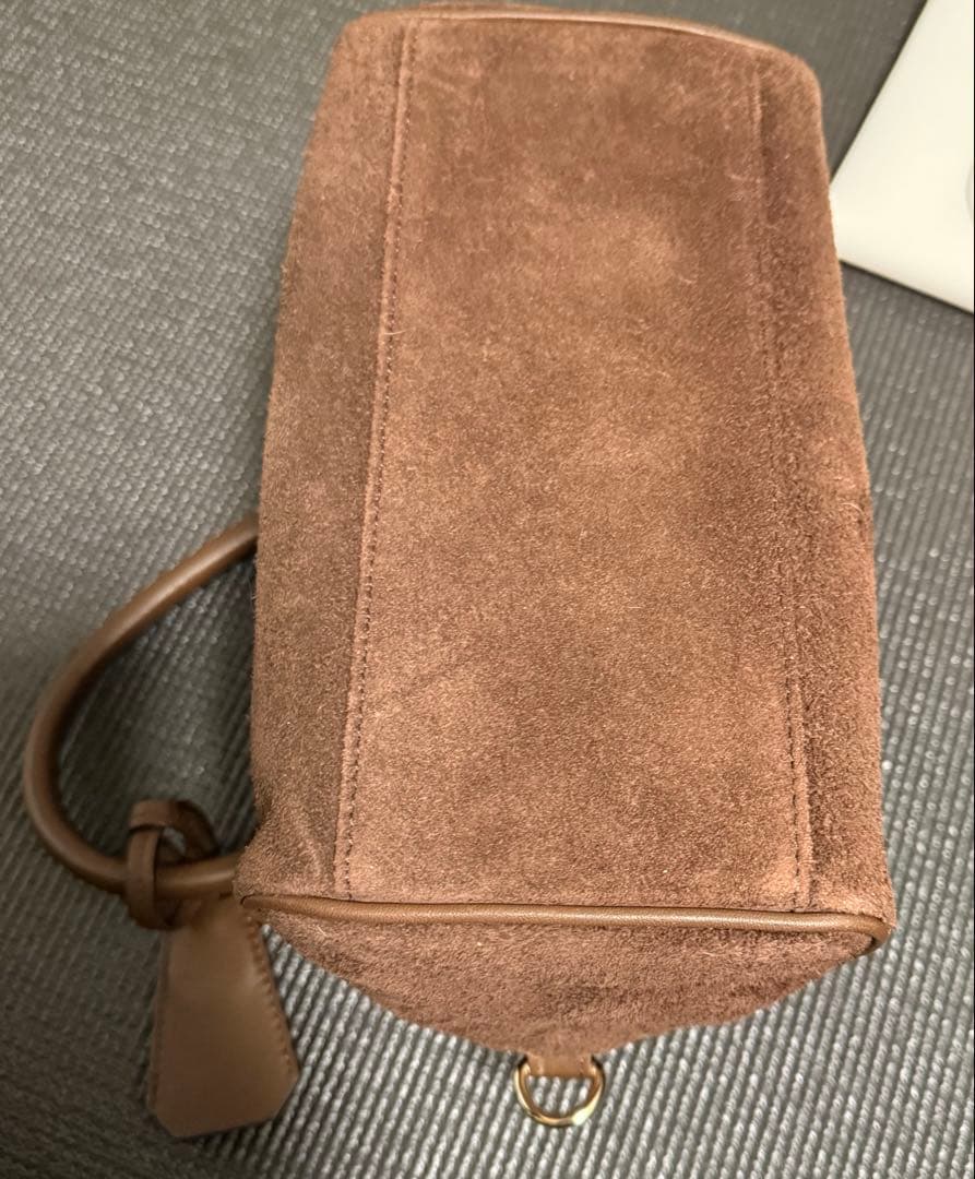 russet ラシット スエード 2wayミニボストンバッグ
