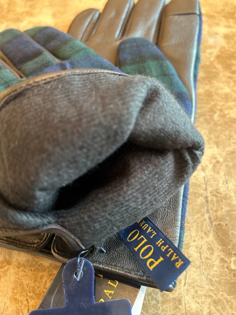 Polo Ralph Lauren チェック手袋