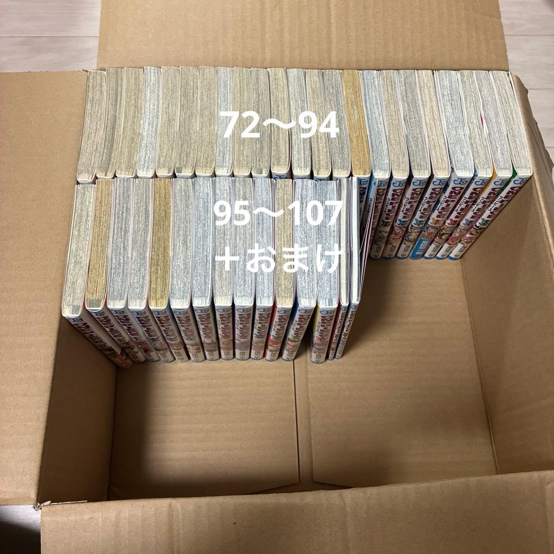 ワンピース 1〜107巻セット まとめ売り 初版多数