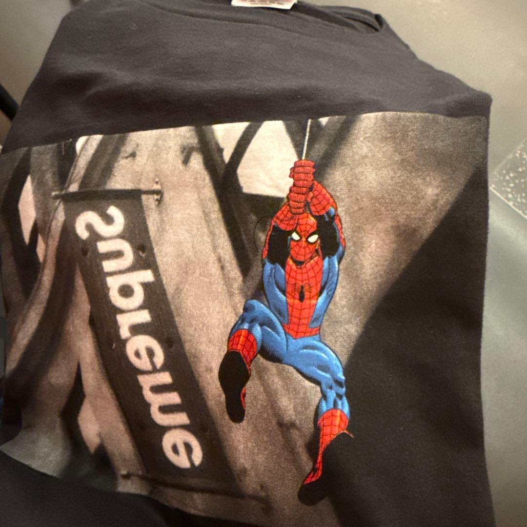 Supreme Spider-Man Tee 黒 Mサイズ