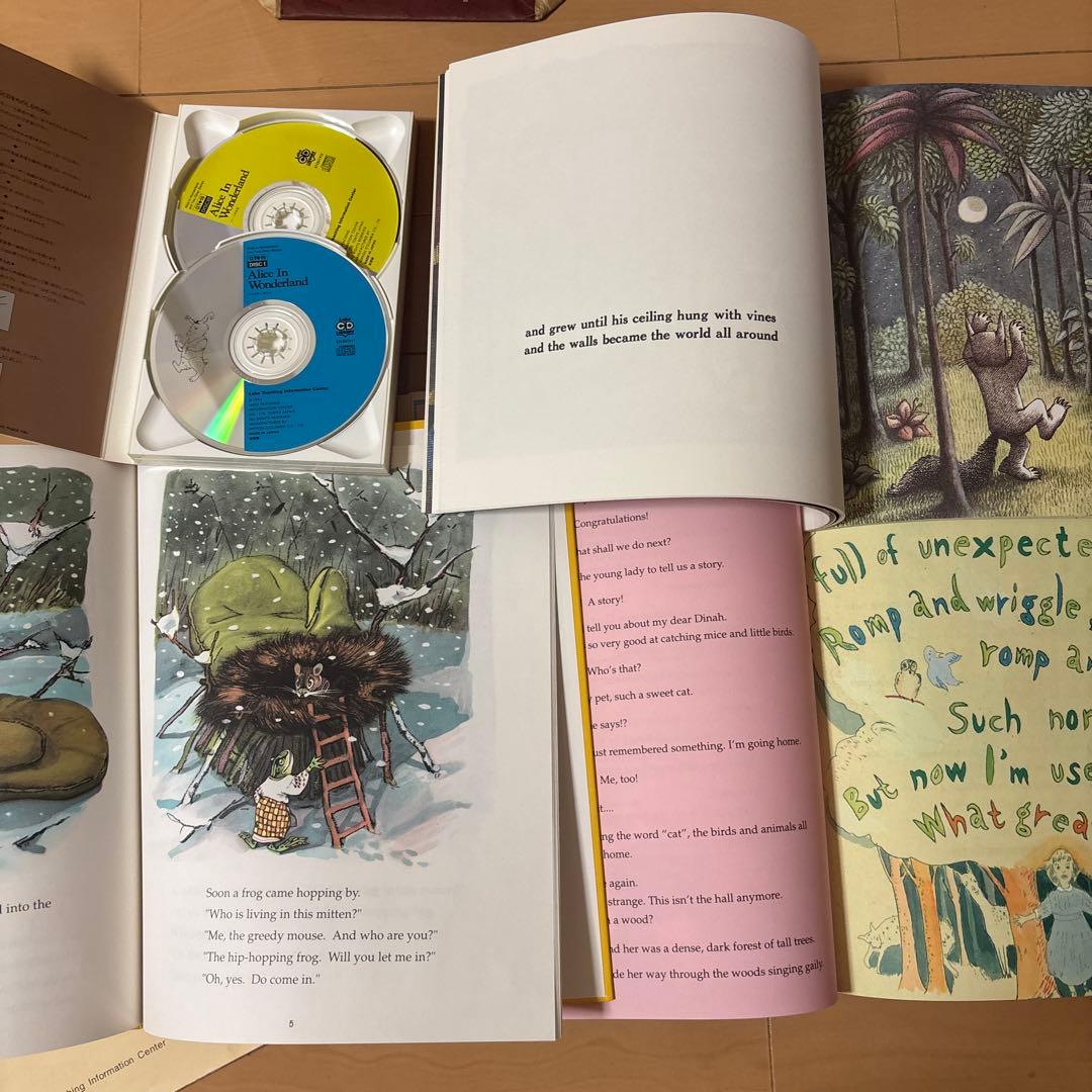 CDで聴く英語絵本 ＊ ラボ教育センター　7セット