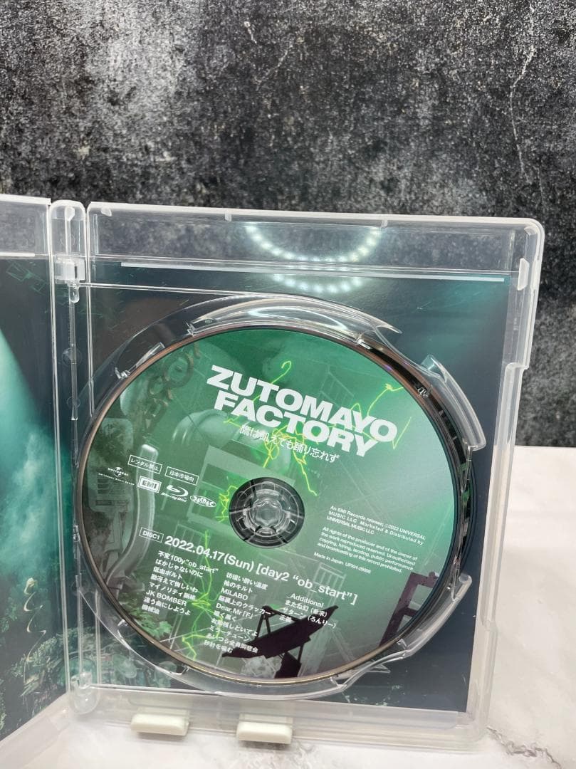 ZUTOMAYO FACTORY 鷹は飢えても 初回Blu-ray