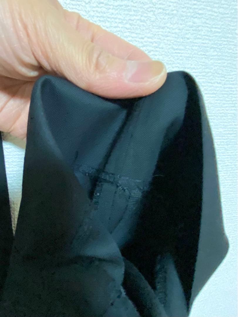 黒 サルエルパンツ ミハラヤスヒロ　MIHARA YASUHIRO
