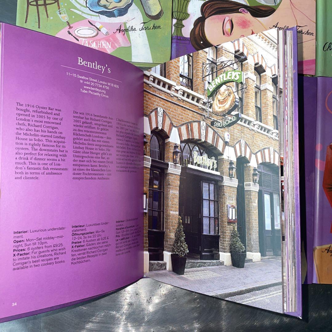洋書：Taschen 4 Cities ニューヨーク ベルリン パリ ロンドン