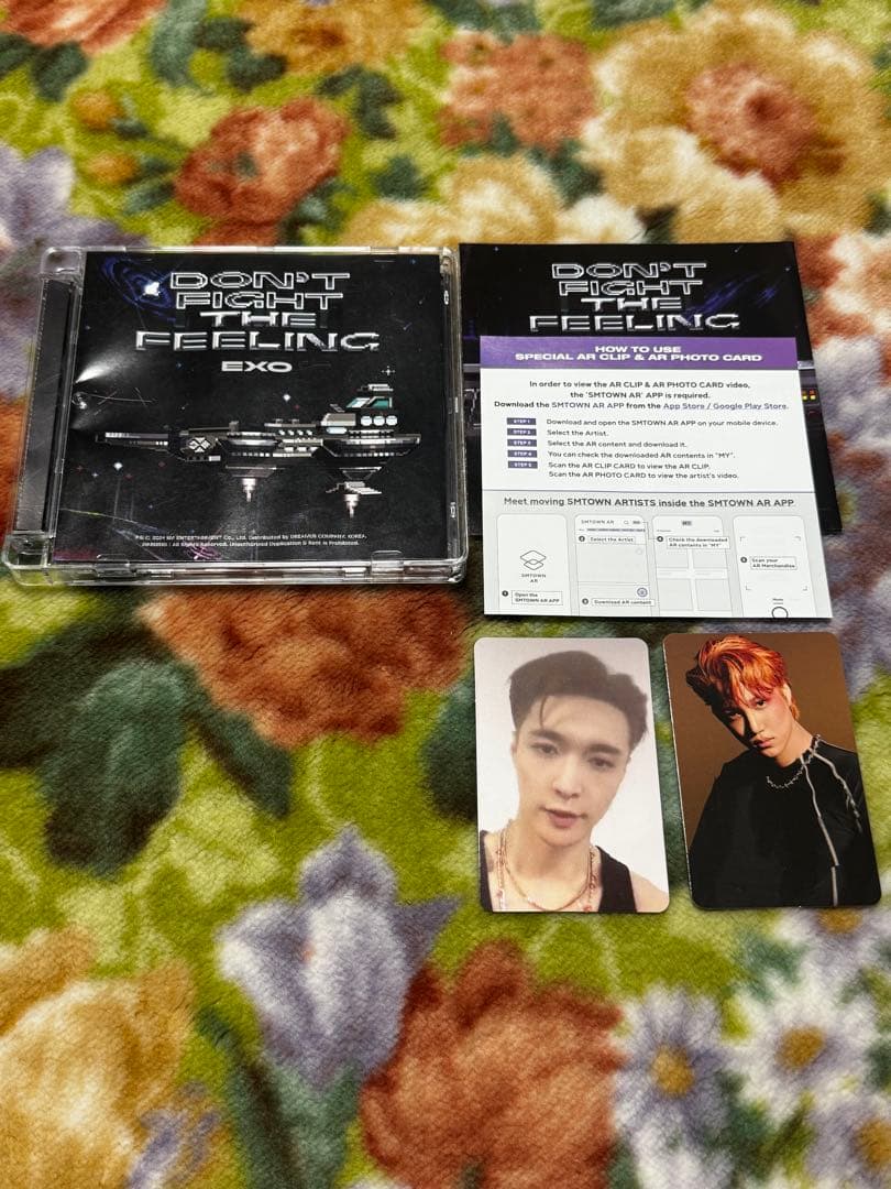 EXO アルバム DON'T FIGHT THE FEELING 4種セット