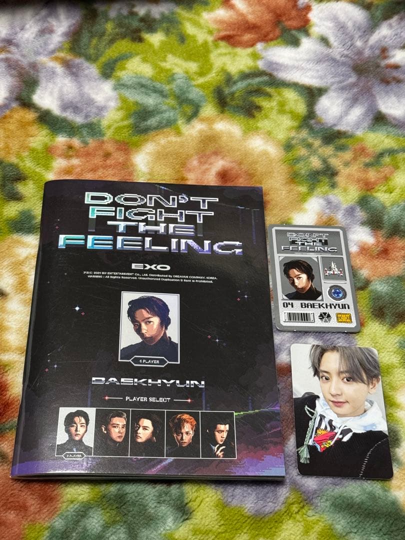 EXO アルバム DON'T FIGHT THE FEELING 4種セット