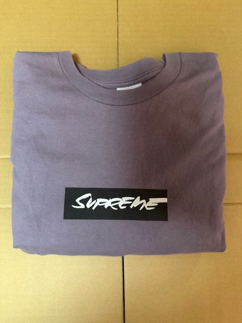 トップス Supreme Futura Box Logo Tee Purple