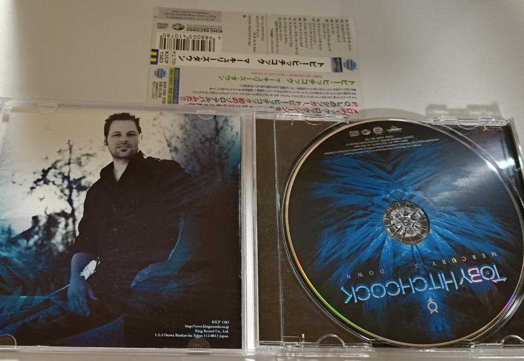 Toby Hitchcock Mercury's Down 日本盤特典付