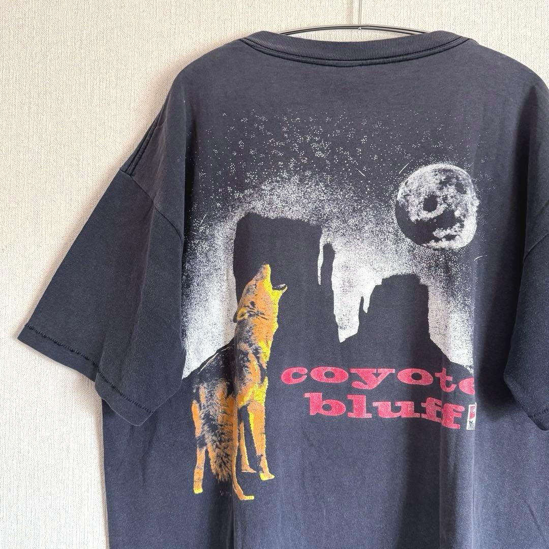 Marlboro　胸ポケTシャツ　コヨーテ　90sビンテージ　XLサイズ