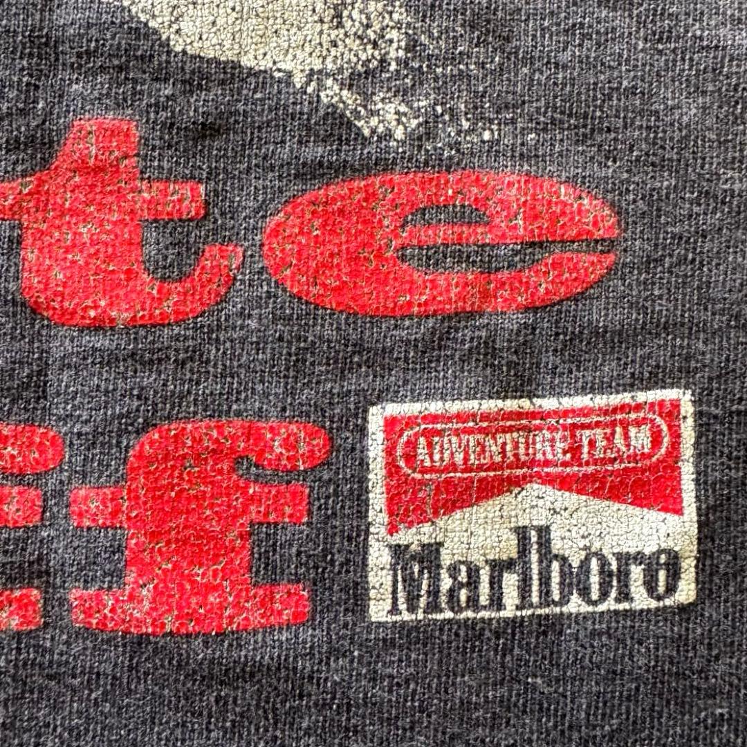 Marlboro　胸ポケTシャツ　コヨーテ　90sビンテージ　XLサイズ
