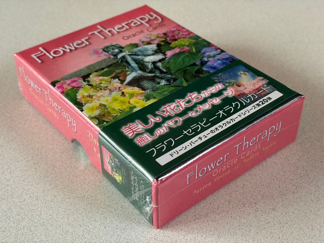 【絶版】フラワーセラピーオラクルカード/新品/シュリンプ付き