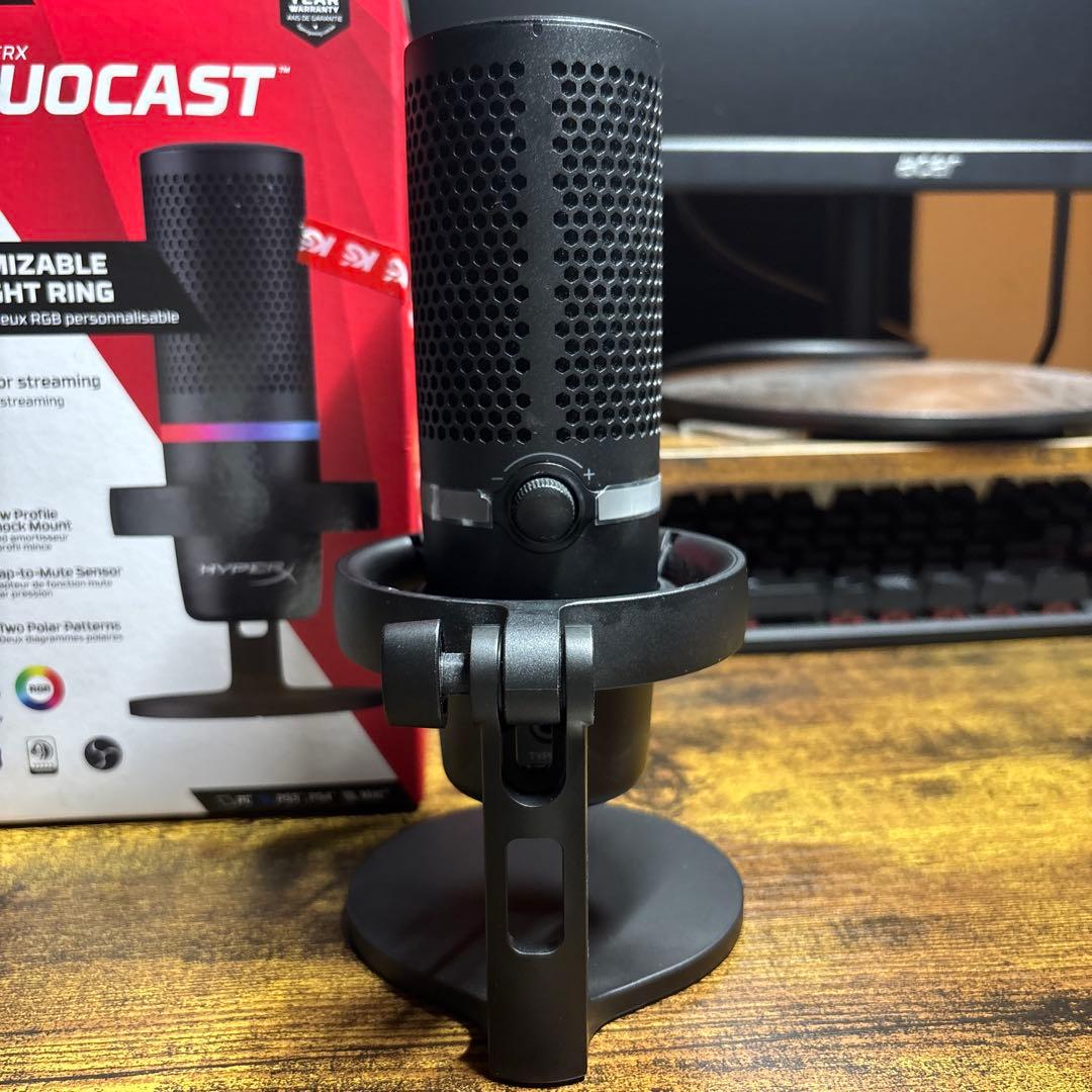 HYPERX DUOCAST ゲーミング マイク