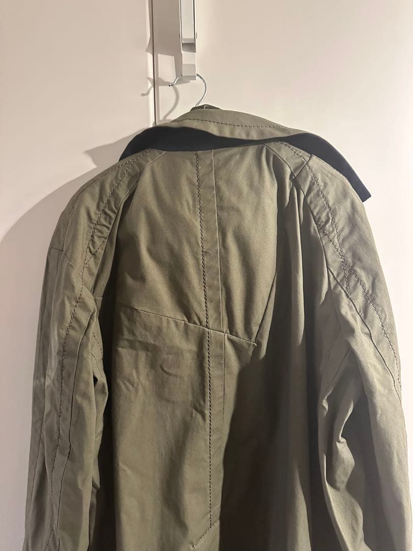 sacai オックスフォードモッズコート　サイズs