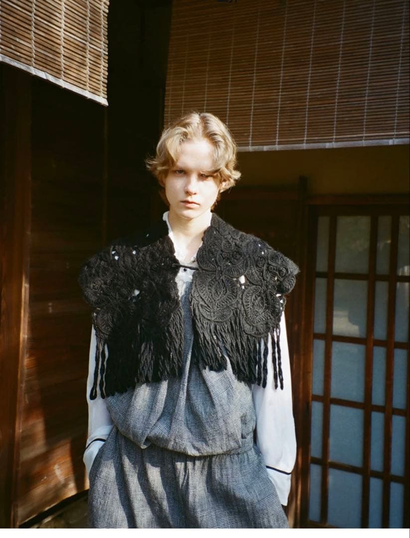 エンリカ　ニットケープ
