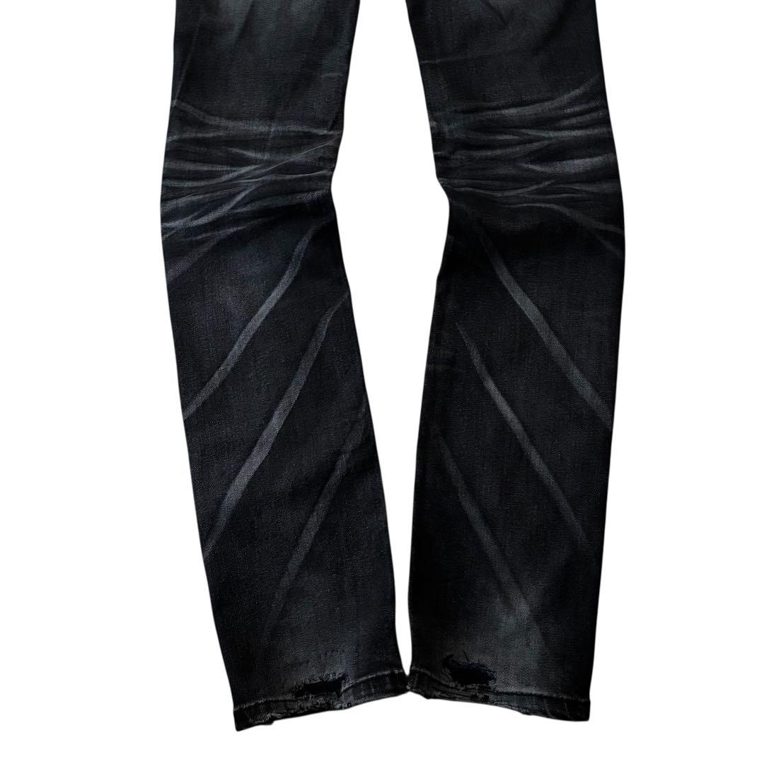 パンツ archive Lolita jeans black denim 24